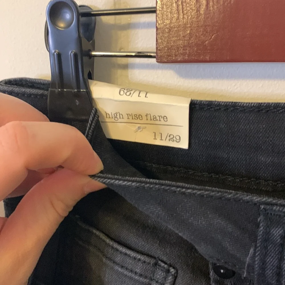 NWT Ban.jara Black Flare Jeans Size 29